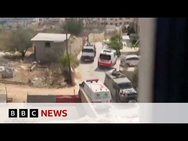 ⁣Israeli army says forces violated protocol by strapping wounded Palestinian man to jeep | BBC News