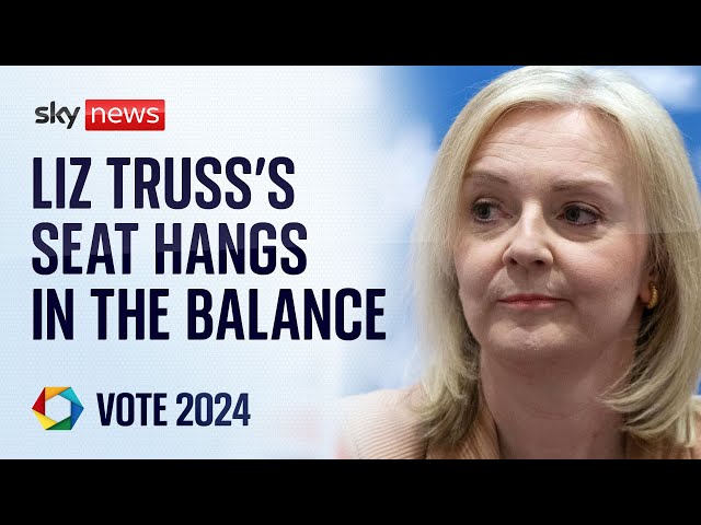 ⁣Where is Liz Truss? Sky News tries to track down the former Prime Minister | Election 2024