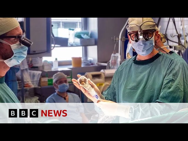 ⁣‘Space hairdryer’ regenerates heart tissue in study | BBC News