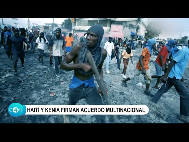 ⁣Haití y Kenia firman acuerdo multinacional