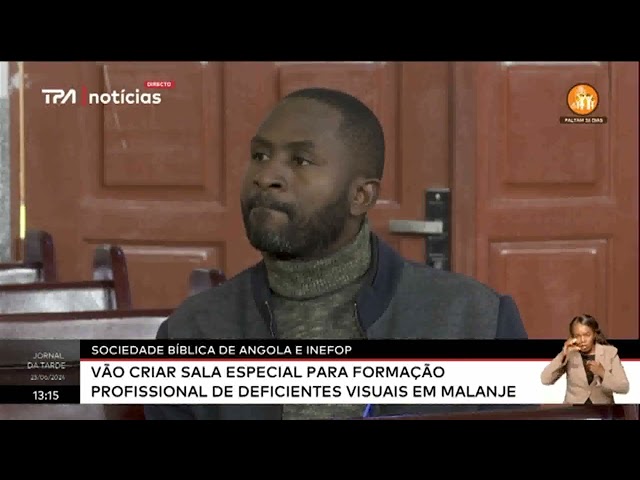 Sociedade Bíblica de Angola e INEFOP - Vão  criar sala especial para formação profissional