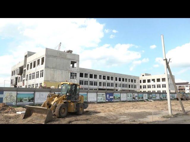 ⁣Новые школы строят в Петропавловске