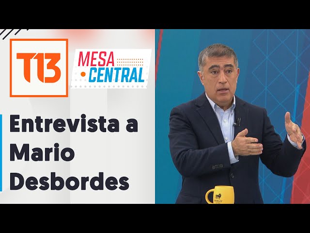 Desbordes: "No hay ningún actuar ilícito de parte mía, no hay nada reprochable"