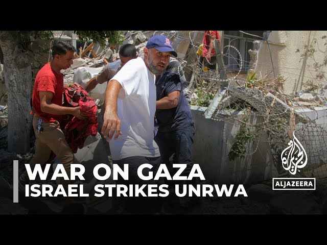 At least four killed in Israeli air strike on UNRWA aid centre in Gaza