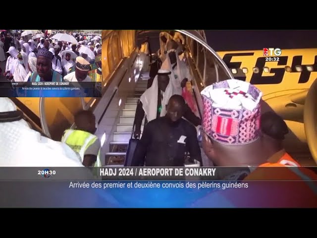 ⁣www.guineesud.com : Conakry/Hadj 2024 : l’arrivée des 2 premiers convois de pèlerins guinéens