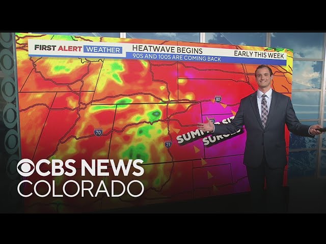 ⁣Temperatures expected to surge above average across Colorado, dangerous heat in Denver
