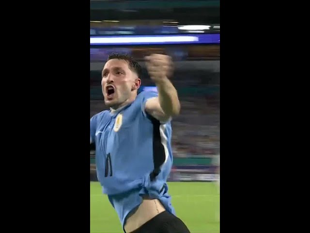 ¡LA GOLEADA DE URUGUAY!  #shorts