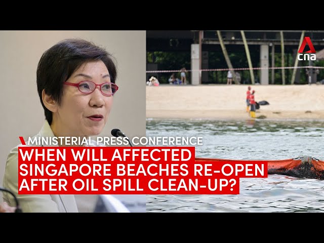 Singapore oil spill: When will beaches reopen?