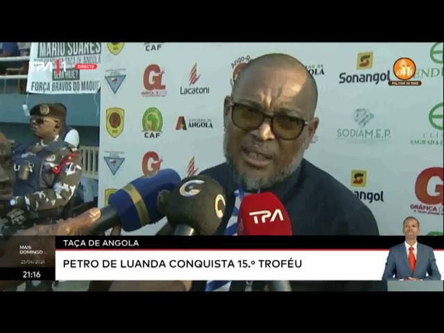 ⁣Taça de Angola - Petro de Luanda conquista 15º troféu