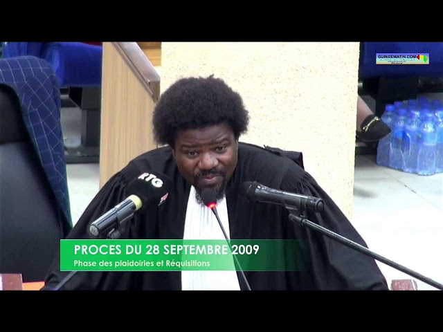 ⁣ Audience du 24 Juin 2024 : Suite des plaidoiries des avocats de capitaine  Moussa Dadis Camara