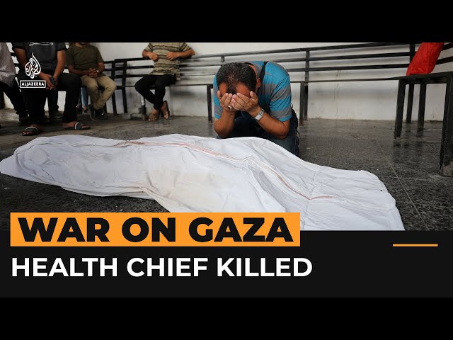 Gaza emergency health chief killed in Israeli air attack | AJ #shorts