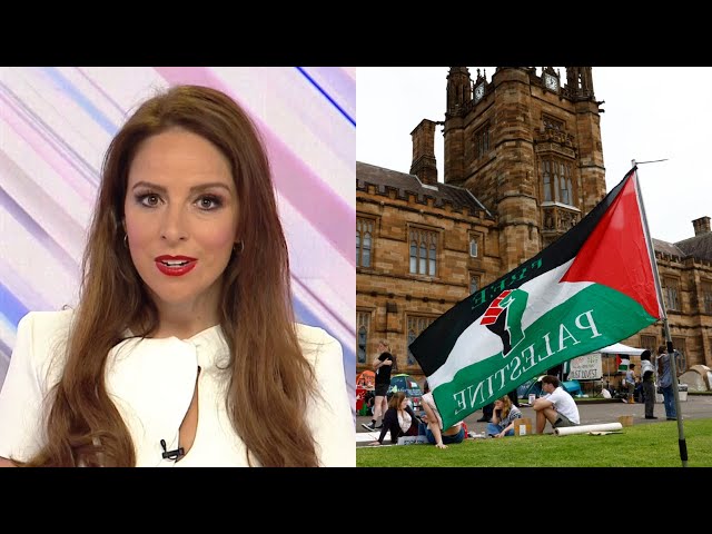⁣Sharri Markson urges Sydney University to ‘explain’ deal with pro-Palestine activists