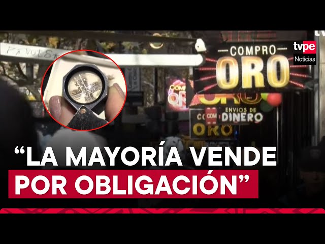 ⁣Argentinos venden sus joyas de oro para pagar sus cuentas