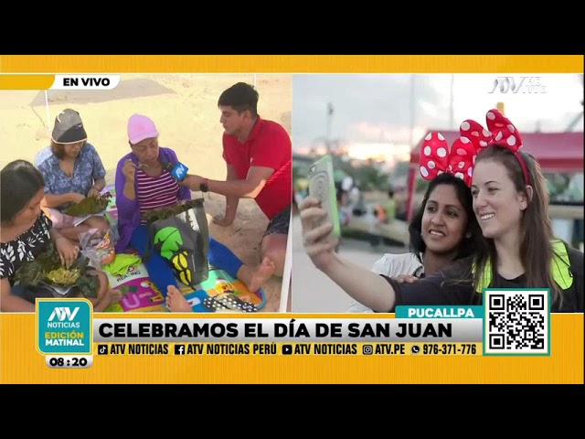 ⁣Pucallpa: Celebramos por todo lo alto el Día de San Juan