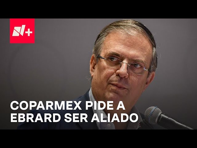 Coparmex pide a Marcelo Ebrard ser aliado de las MIPyMES - Despierta