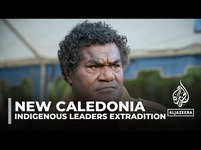 ⁣New Caledonia independence activists sent to France for detention