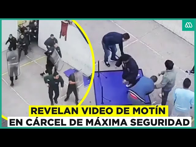 ⁣Revelan video del Tren de Aragua gestando motín en Cárcel de Máxima Seguridad