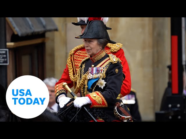 ⁣Princess Anne hospitalized as 'precaution' after horse incident | USA TODAY