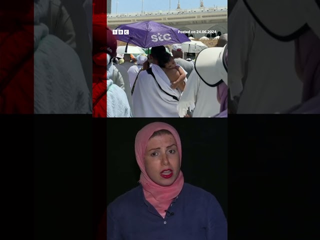 ⁣How did so many people die during Hajj? #Hajj #Shorts #BBCNews