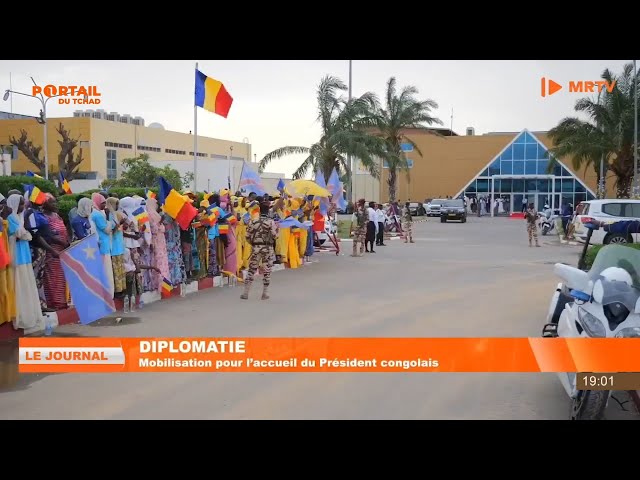 ⁣DIPLOMATIE - Mobilisation pour accueillir du Président Congolais (RDC)