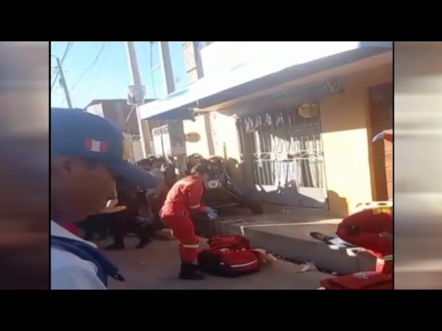 ⁣Ayacucho: carrera de 'autos locos' termina con 7 heridos