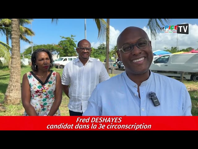 Fred DESHAYES candidat dans la 3e circonscription