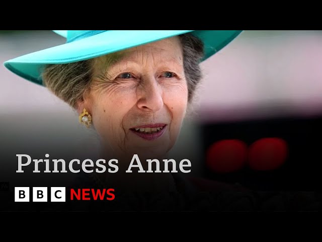⁣Princess Anne in hospital after being injured by a horse | BBC News