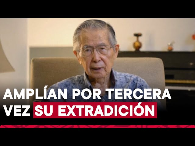 ⁣Chile amplía extradición de Alberto Fujimori por esterilizaciones forzadas y cuatro casos más
