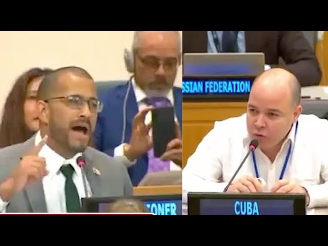 ⁣Fuerte encontronazo entre representante de Puerto Rico en la ONU y la delegación cubana