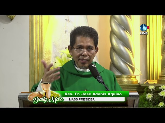 24 JUNE 2024  -  HOMILY by Rev.  Fr.  Jose Adonis Aquino