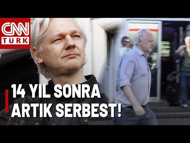 ⁣Dünya Bunu Konuşuyor! ABD İle Anlaştı, WikiLeaks Kurucusu Assange 14 Yıl Sonra Serbest Kaldı