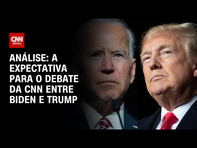 Análise: A expectativa para o debate da CNN entre Biden e Trump | WW