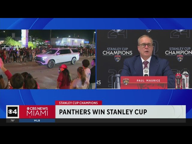 ⁣Paul Maurice on winning the Stanley Cup