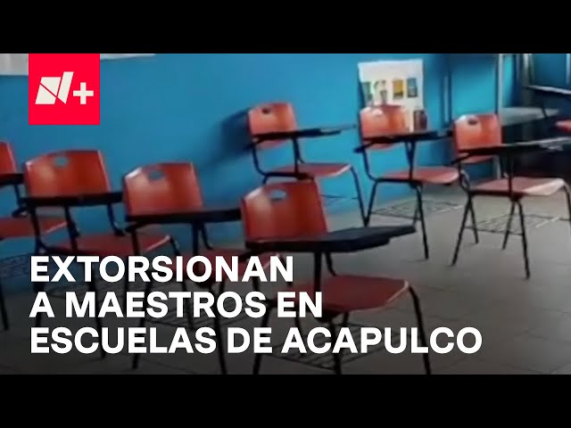 ⁣Extorsionan a escuelas de Acapulco con apoyos entregados tras paso de Otis - En Punto