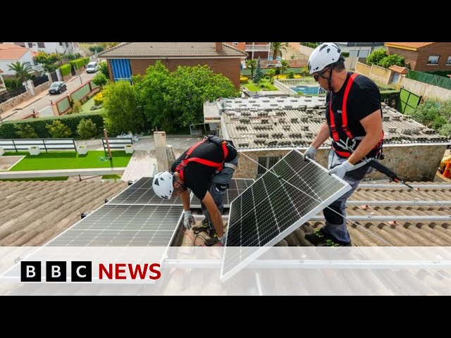 ⁣Spain sparks fears of energy industry crisis as renewable supply exceeds demand  | BBC News