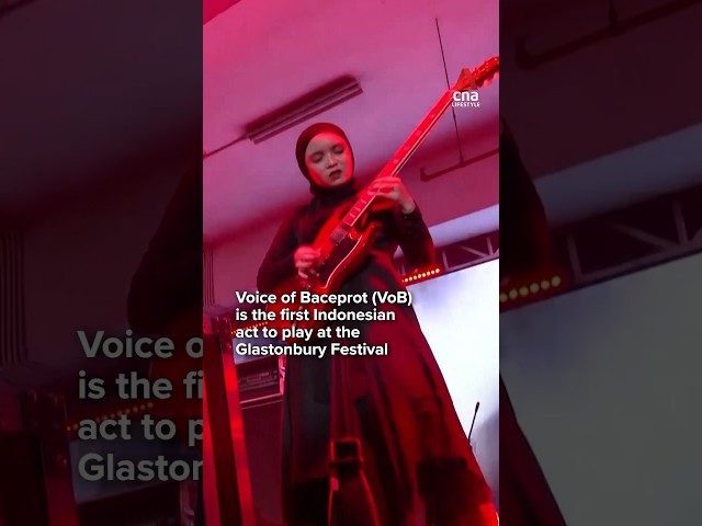 ⁣Voice Of Baceprot: First Indonesian band to perform at Glastonbury Festival