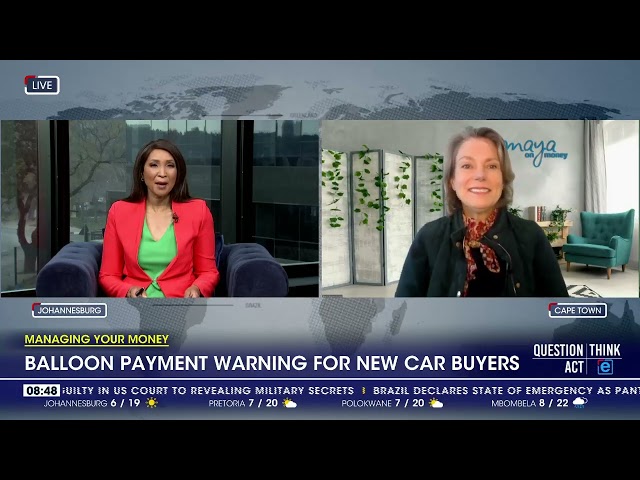 ⁣Managing Your Money | Balloon payment warning for new car buyers