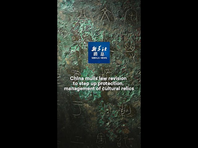 ⁣Xinhua News | China mulls law revision to step up protection, management of cultural relics