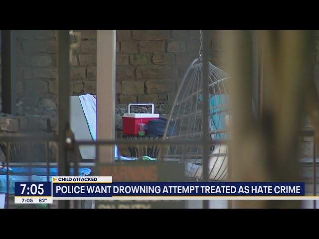 ⁣Euless drowning attempt could be treated as hate crime