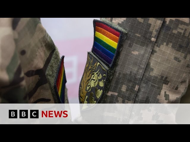 ⁣LGBT soldiers on the front line in Ukraine | BBC News