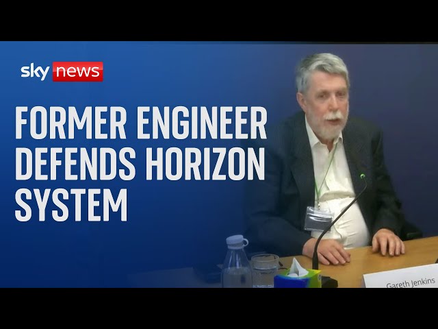 ⁣Post office scandal: Former engineer Gareth Jenkins defends Horizon system at inquiry