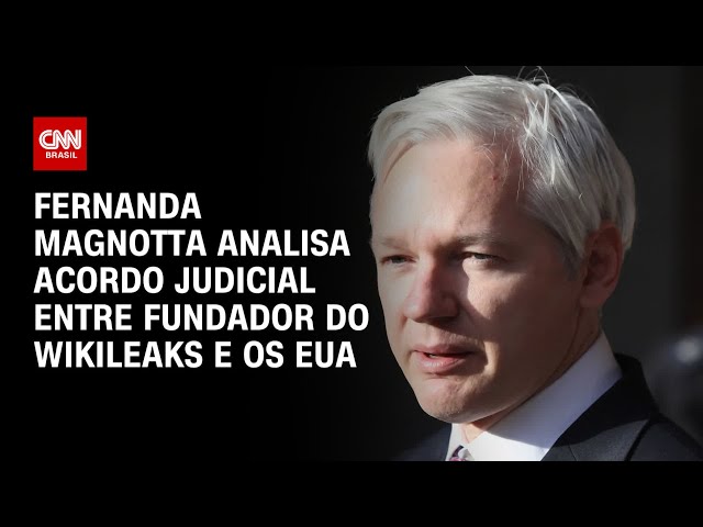 Fernanda Magnotta analisa acordo judicial entre fundador do WikiLeaks e os EUA | CNN 360º