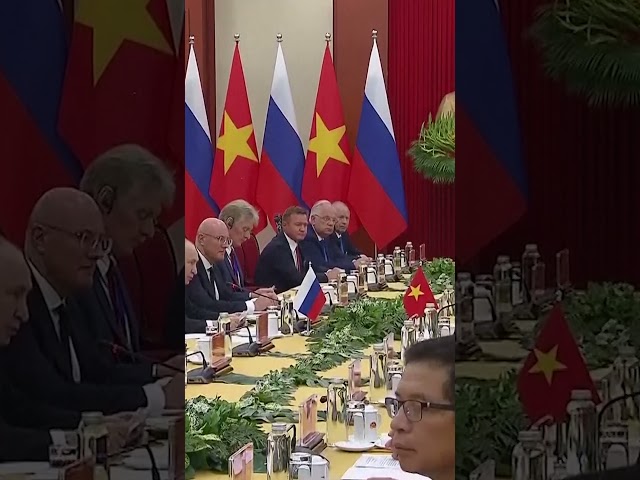 ⁣ Путин встретился с генсеком ЦК Компартии Вьетнама
