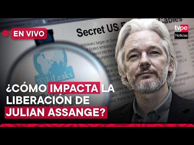 Impacto de liberación de Julian Assange I TVPerú Noticias EN VIVO: "Geomundo" de hoy 25 de