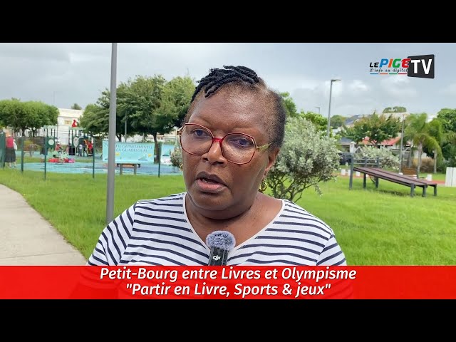 ⁣Petit-Bourg entre Livres et Olympisme "Partir en Livre, Sports & jeux"