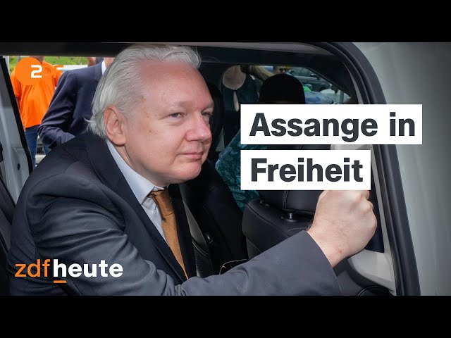 ⁣Deal mit US-Justiz - Warum Julian Assange gerade jetzt freikommt | ZDFheute live