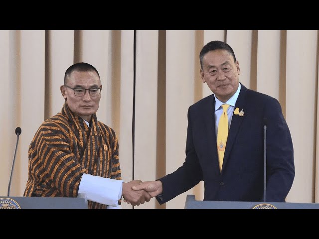 ⁣#นายกเศรษฐา และ นายกรัฐมนตรีภูฏาน แถลงข่าวร่วมกัน