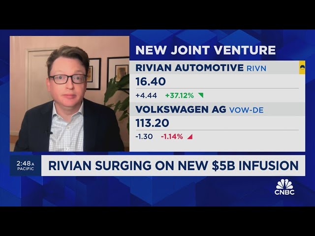 ⁣Higgins: Volkswagen's investment in Rivian offers a new chance at sustainability and growth