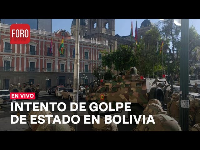 Intento de golpe de Estado en Bolivia | EN VIVO