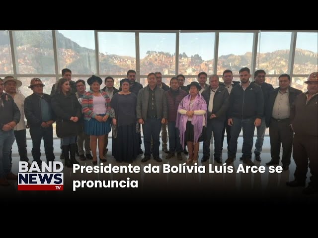 ⁣Presidente da Bolívia fala sobre golpe de estado | BandNewsTV